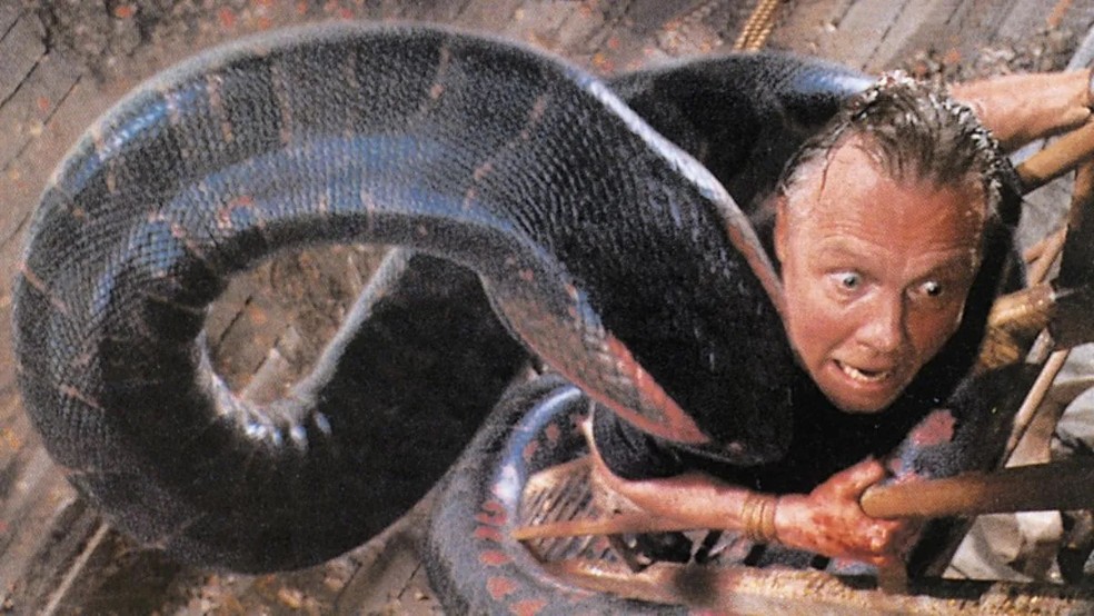 Anaconda (1997) – Anaconda é o apelido atribuído às cobras sucuris, que possuem tamanhos extraordinários — Foto: Columbia Pictures/ Reprodução