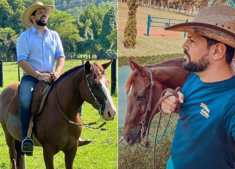 Sorocaba cria cavalos — Foto: Instagram/ @sorocaba / Reprodução