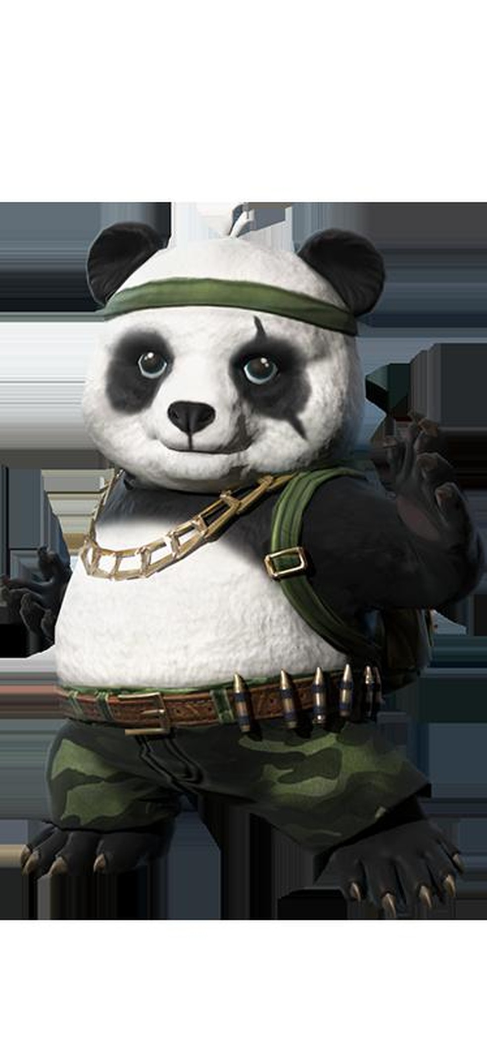 O Panda é um dos pets preferidos do jogo por conta de sua aparência fofa — Foto: ( Garena/ Divulgação)