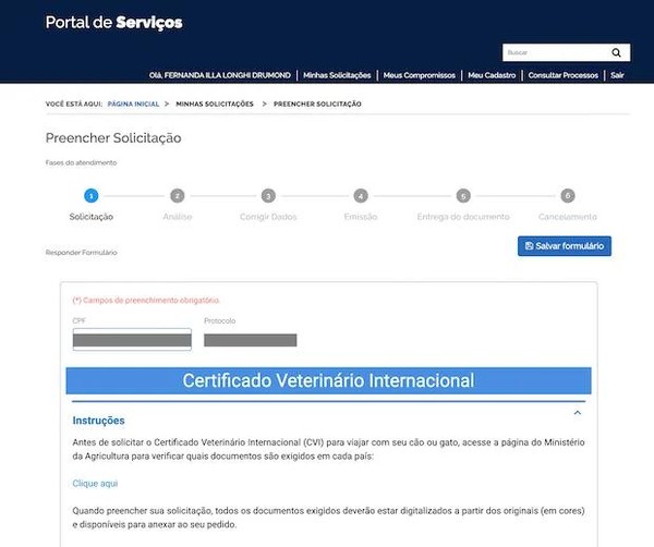 Certificado veterinário internacional (CVI): como emitir o documento ...
