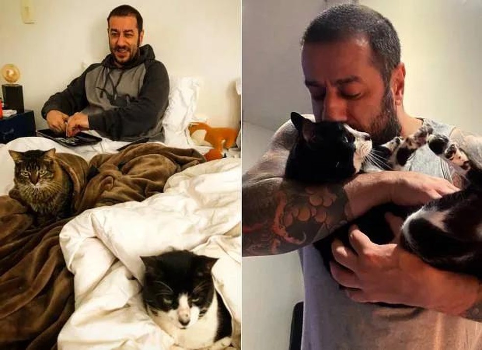 Baduí tem dois gatos — Foto: ( Instagram/ @fbadaui/ Reprodução)